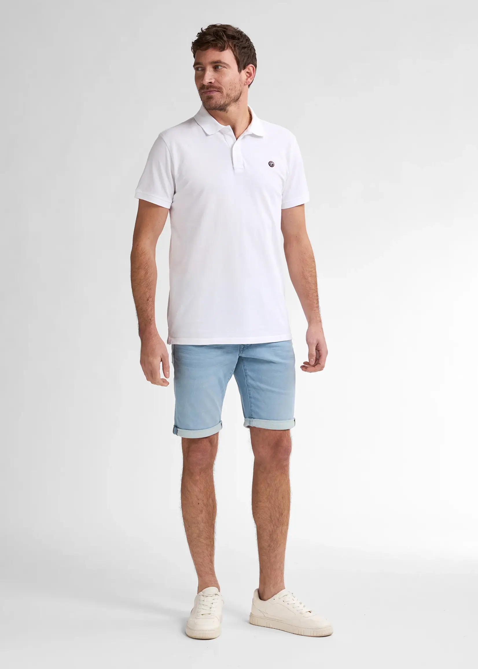 Petrol Industries Polo Shirt Basic - Bright White