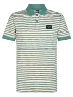 Petrol Industries Polo Stripe - Oil Green