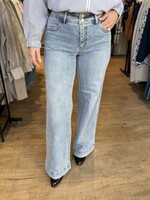 Freequent Jeans Lopez Flared Leg - Light Blue Denim