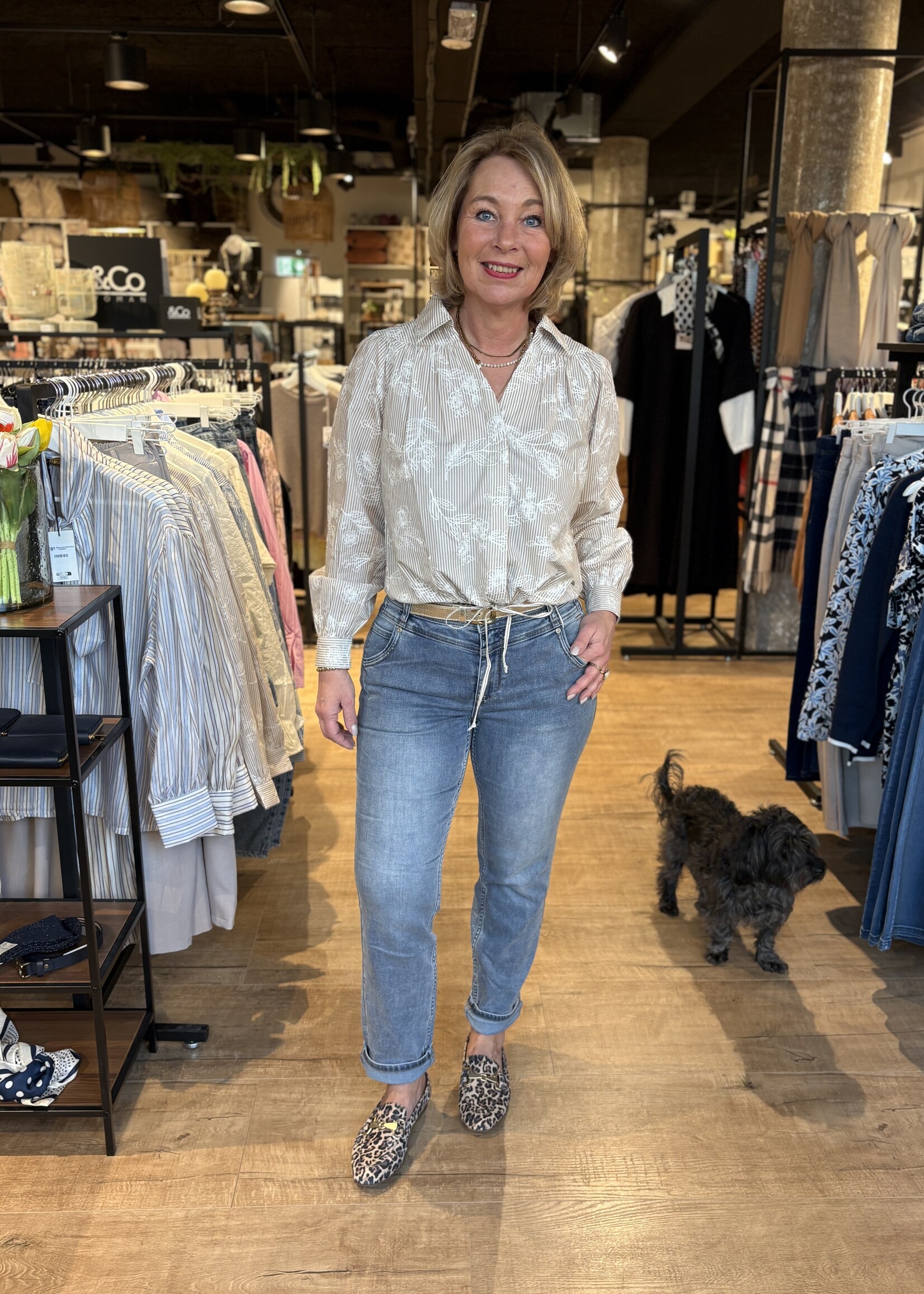 Soultouch Blouse Jas Pip - Sand