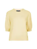 Red Button Shirt Sweet Popcorn - Butter Yellow