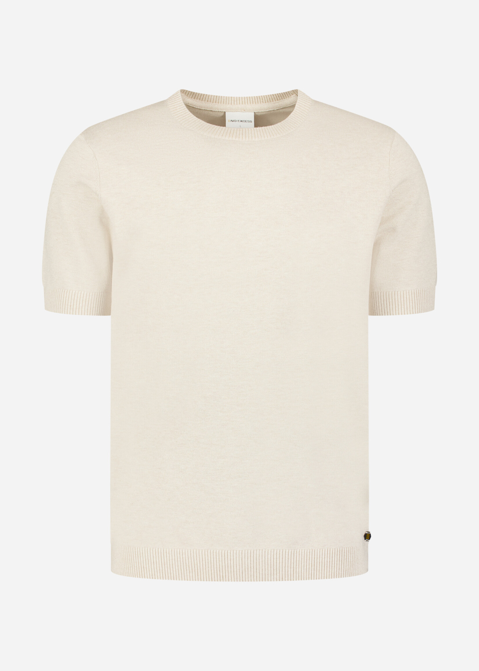 No Excess Pullover Short Sleeve Melange - Desert