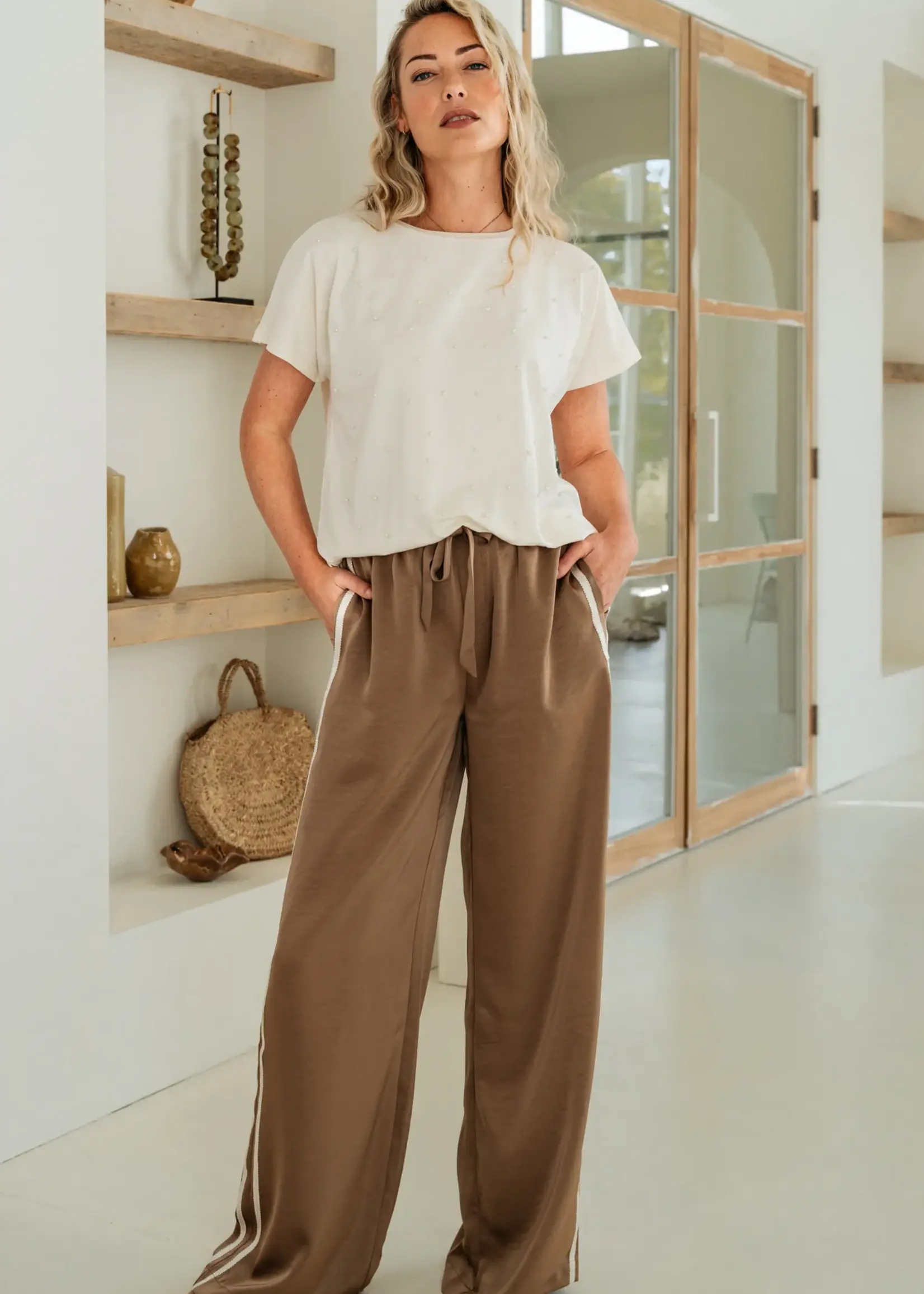 &Co Woman T-shirt Terese - Beige