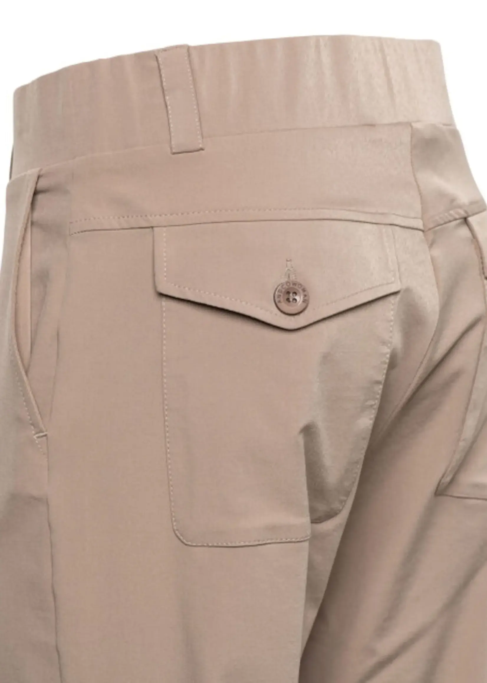 &Co Woman Broek Parella Travel - Taupe