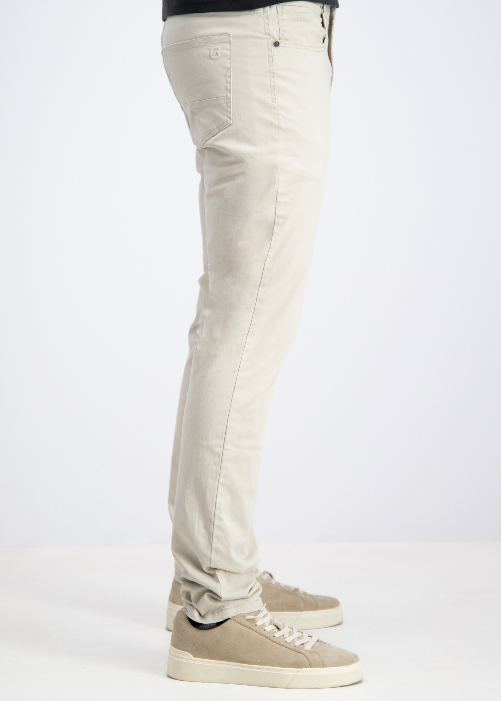 Gabbiano Broek Five Pocket Garment - Ivory Bone