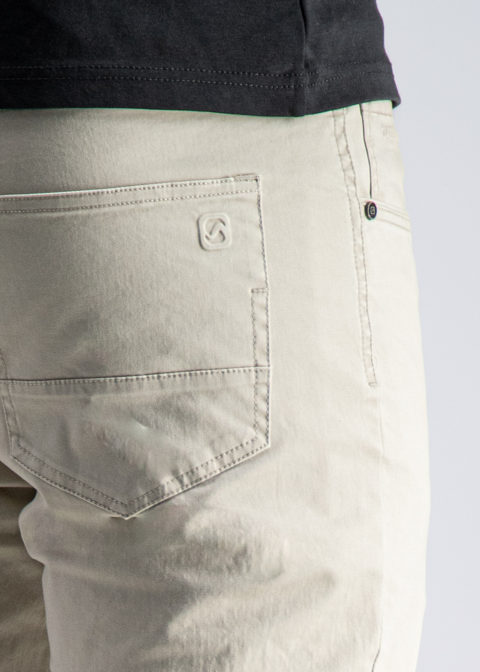 Gabbiano Broek Five Pocket Garment - Ivory Bone