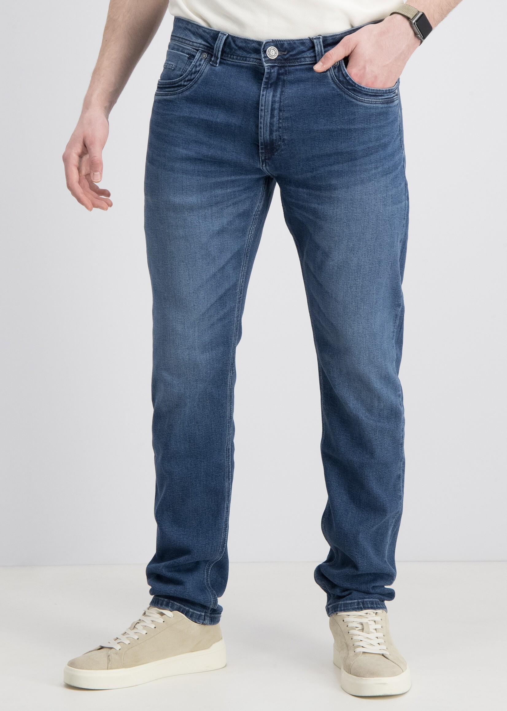 Gabbiano Jeans Atlantic Shift Regular Tapered - Mid Blue