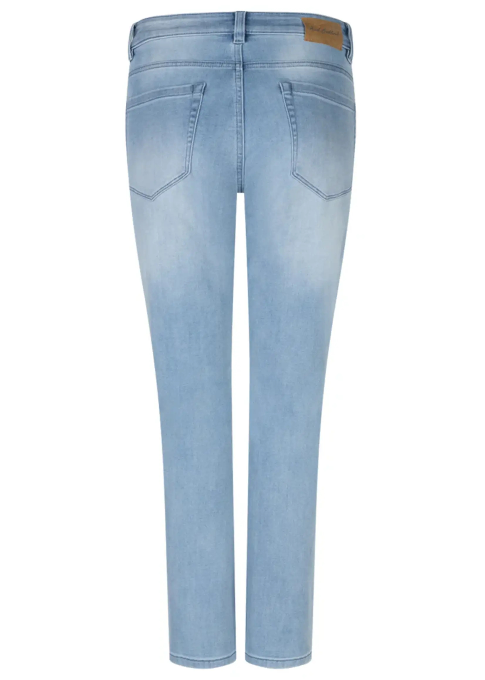 Red Button Jeans Sissy & Embroid - Bleach