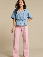 Red Button Broek Claudette Slanted Seams L31 - Blossom