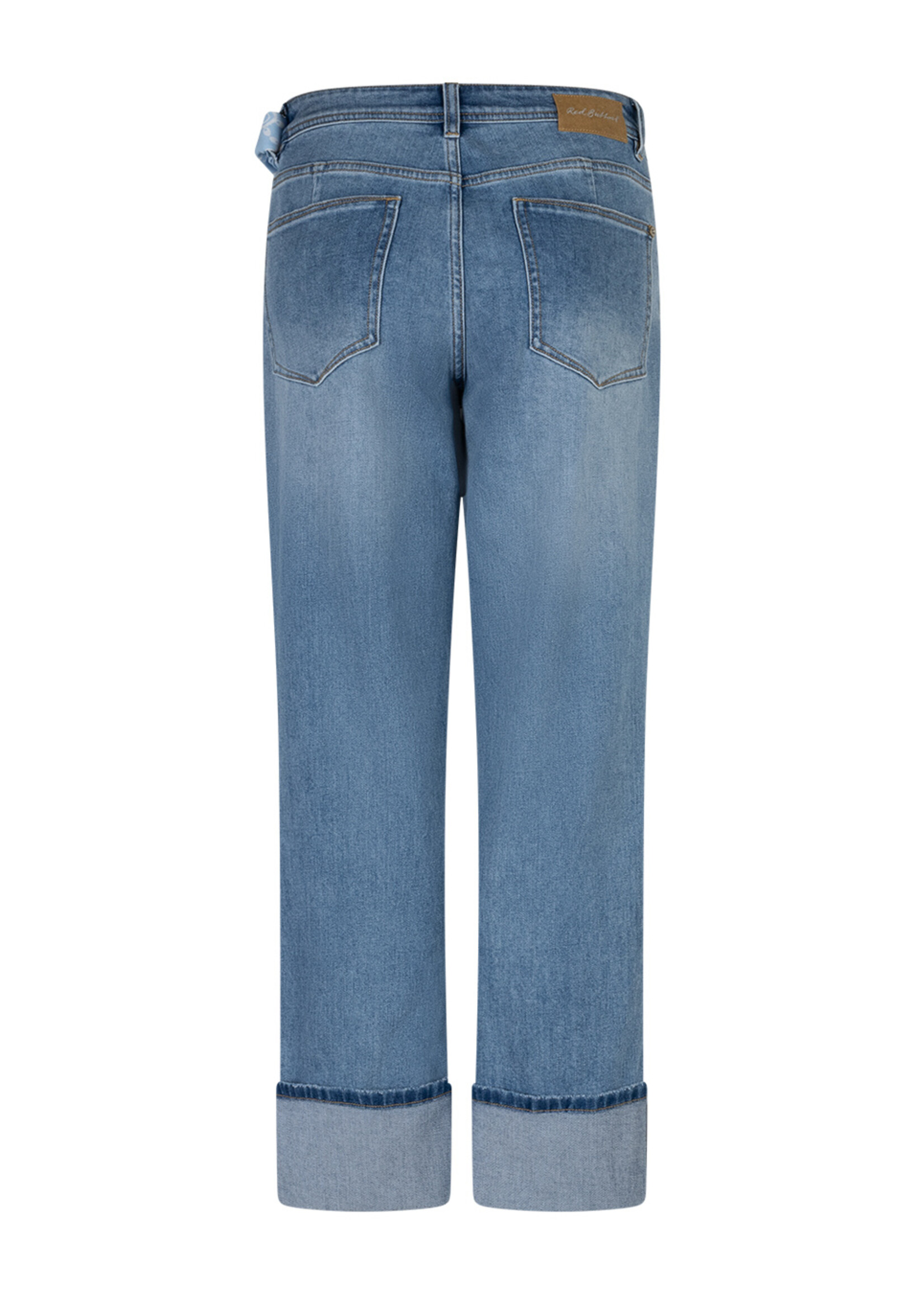 Red Button Jeans Kim High Hem Regular Fit - Stone Used