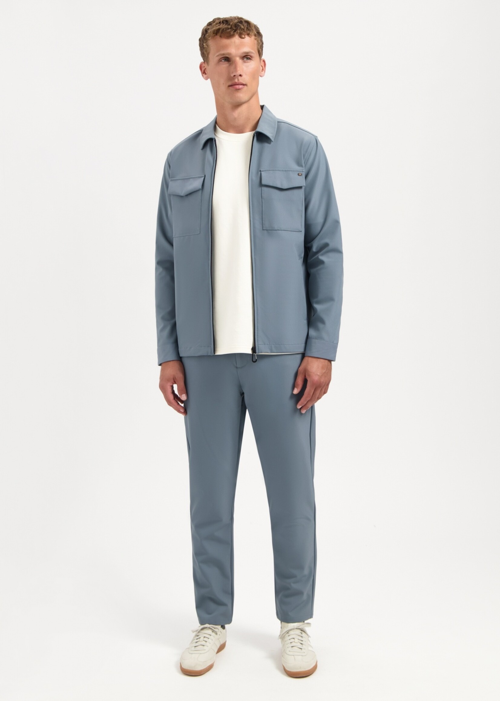 No Excess Chino Sedoc Pant Relaxed Fit - Carbon Blue
