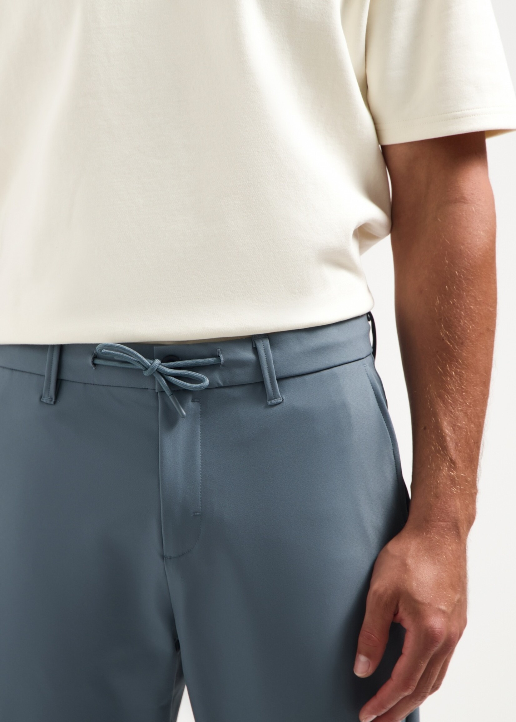 No Excess Chino Sedoc Pant Relaxed Fit - Carbon Blue