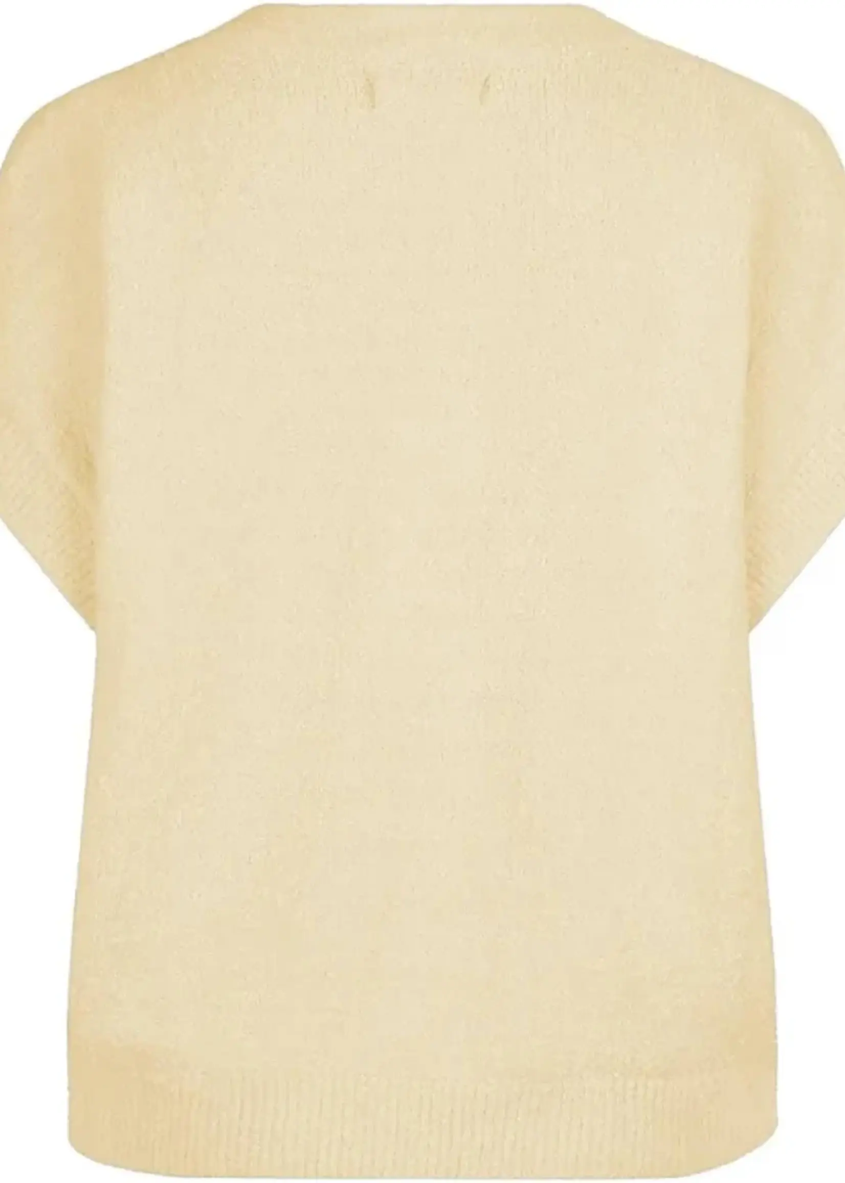 Red Button Vest Popcorn - Butter Yellow