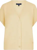 Red Button Vest Popcorn - Butter Yellow