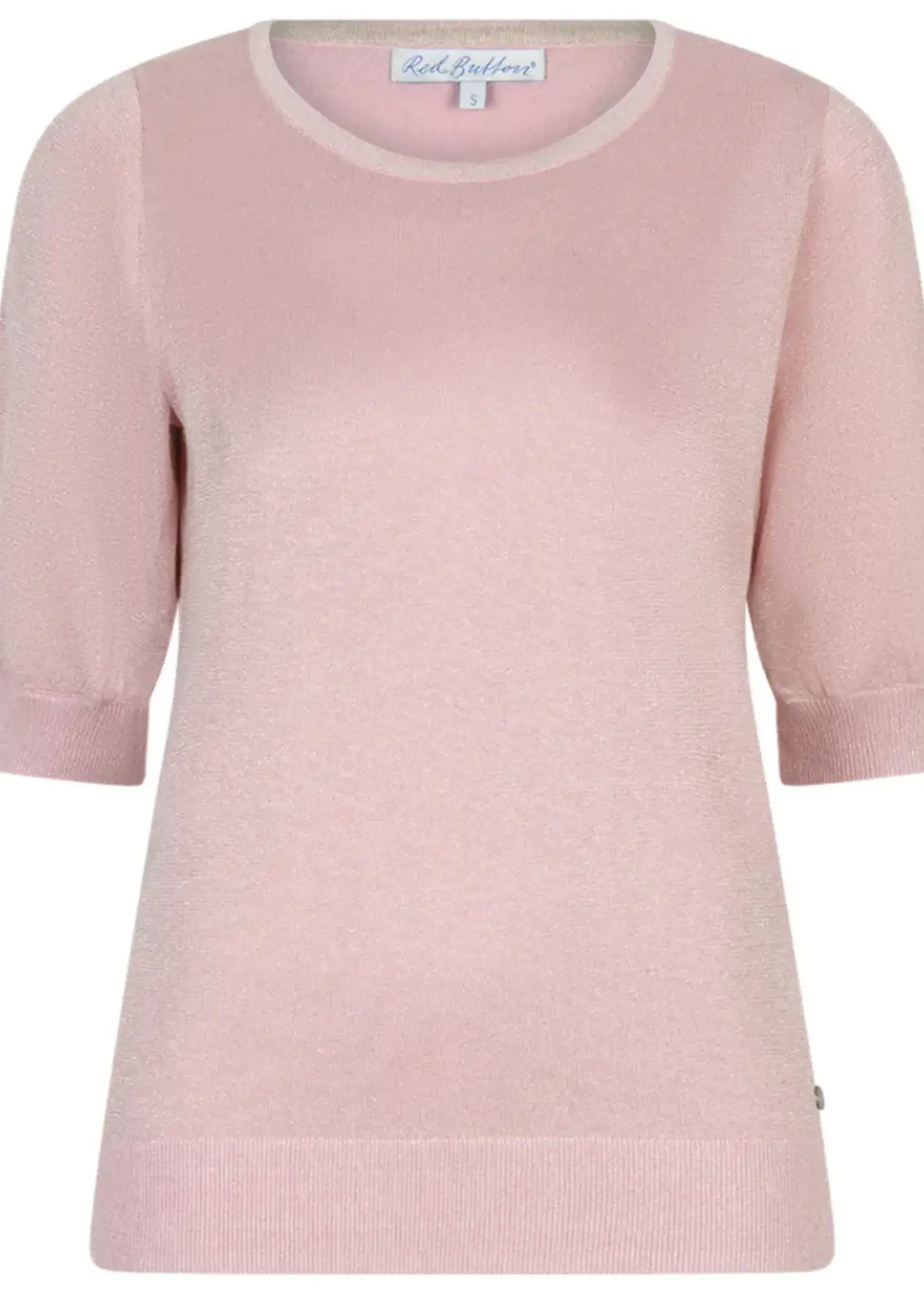 Red Button Shirt Sweet Sparkle - Blossom