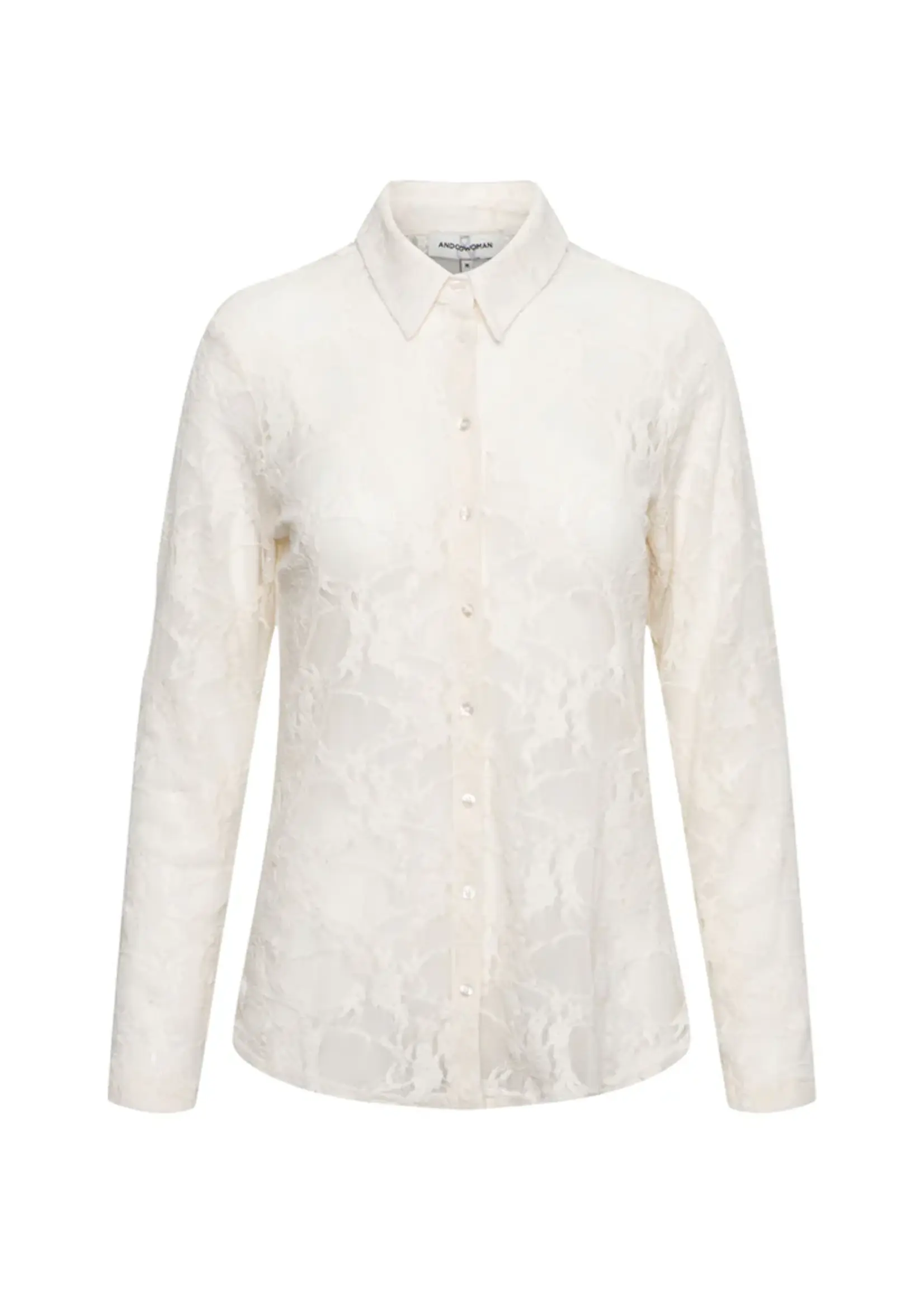 &Co Woman Blouse Lotte Lace - Beige
