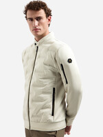 No Excess Jacket Short Fit Sealed Knitted Fit - Stone