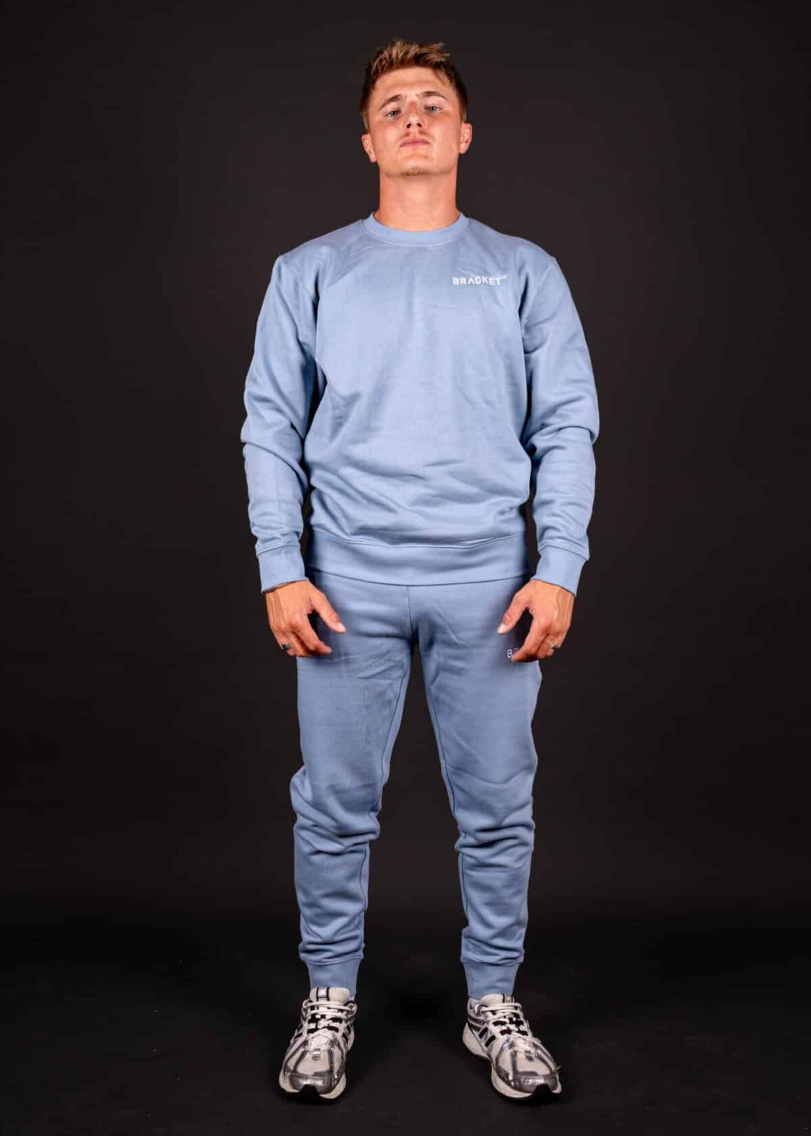 Bracket Official Sweater Tracksuit - Soft Blue