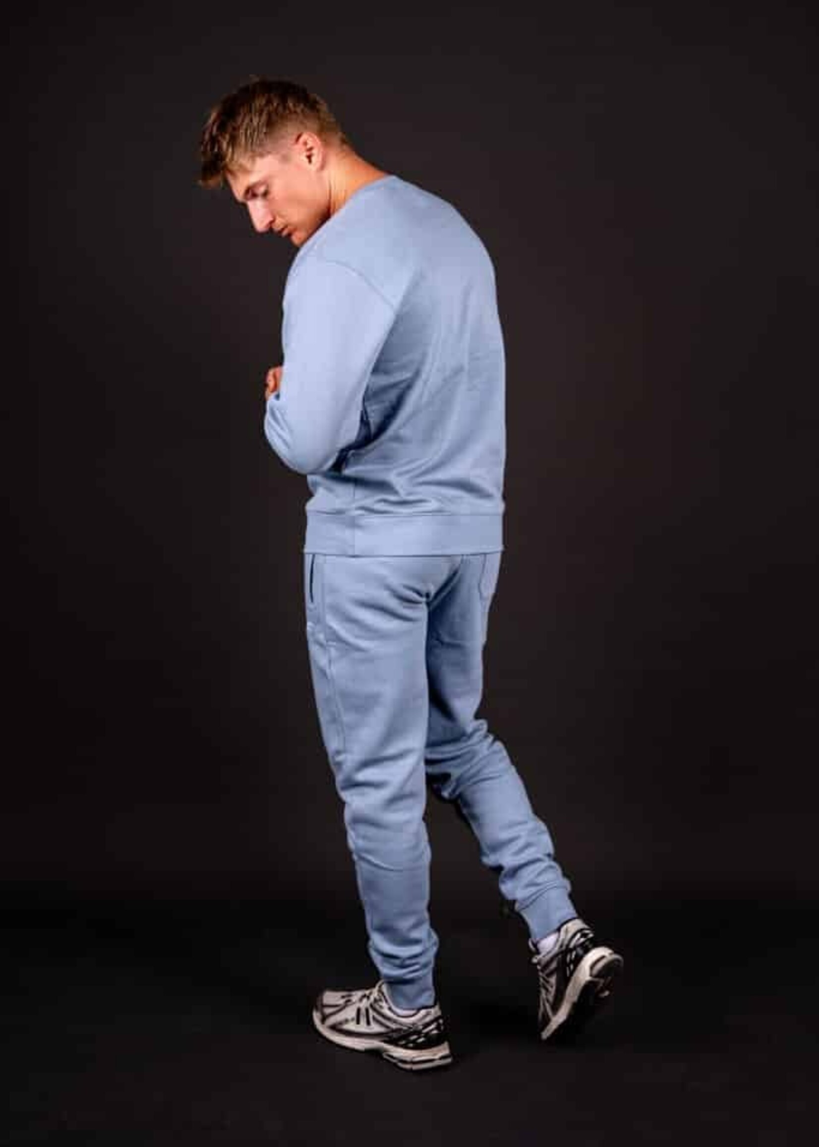 Bracket Official Sweater Tracksuit - Soft Blue