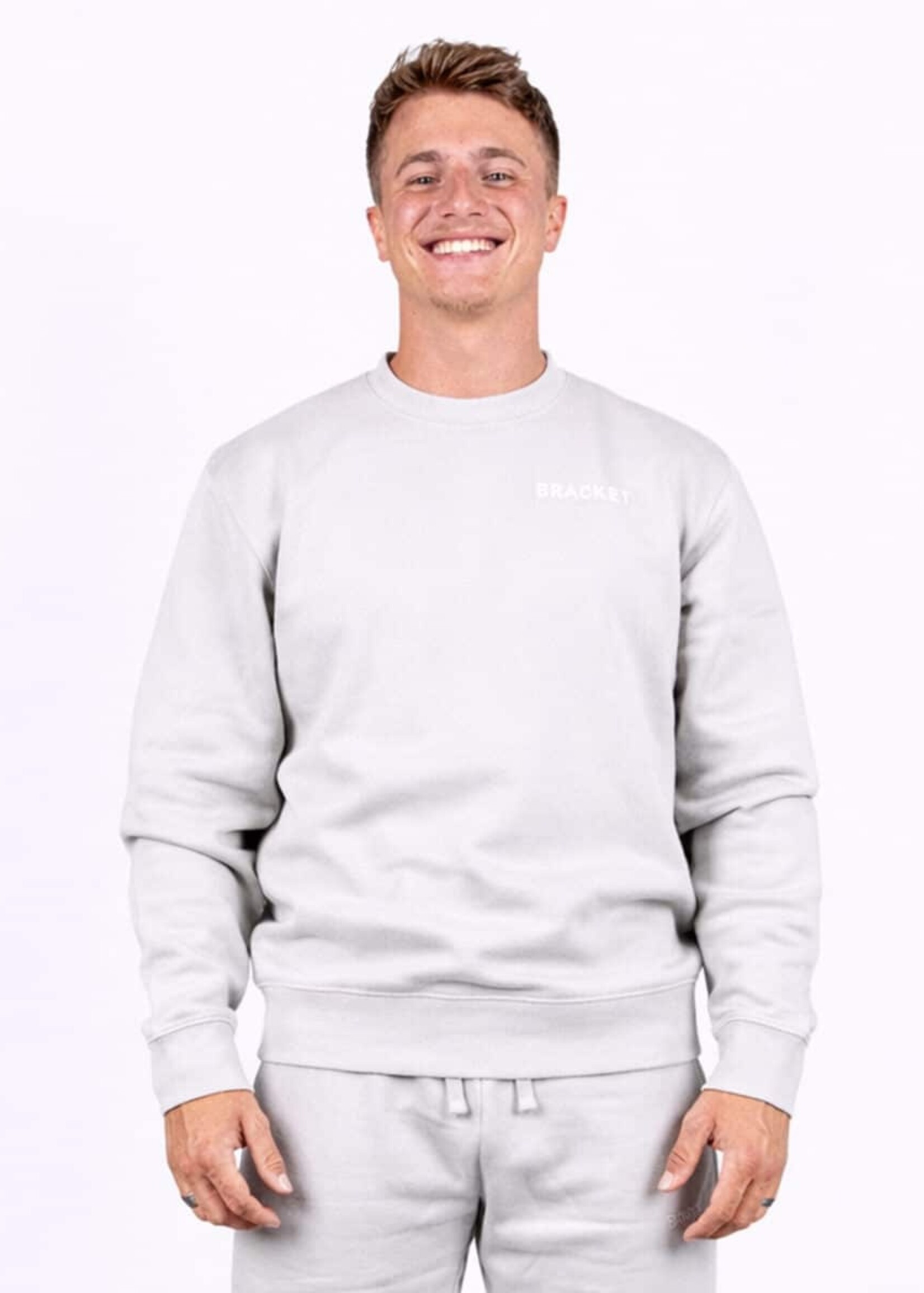 Bracket Official Sweater Tracksuit - Clay Grey