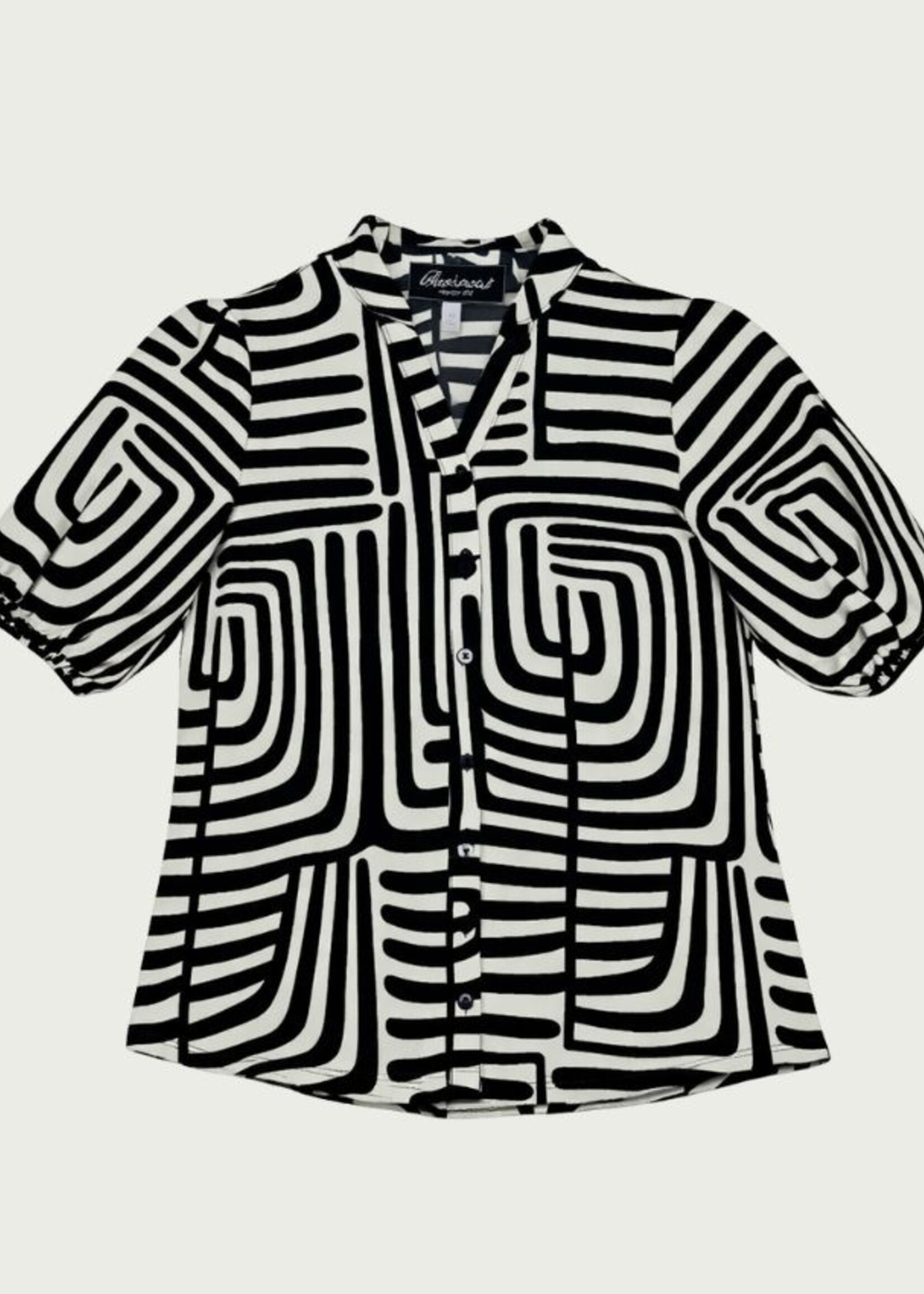 Elvira Blouse Abby - African Zebra