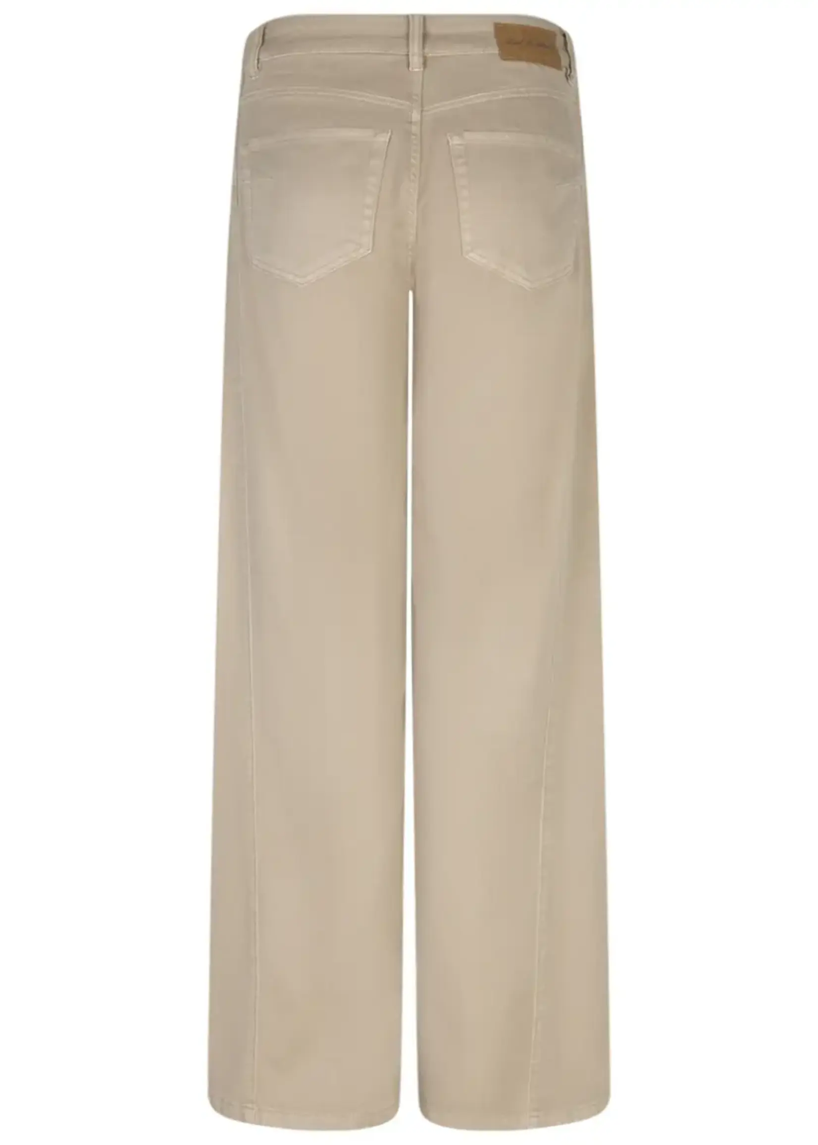 Red Button Broek Claudette Slanted Seams L31 - Pebble