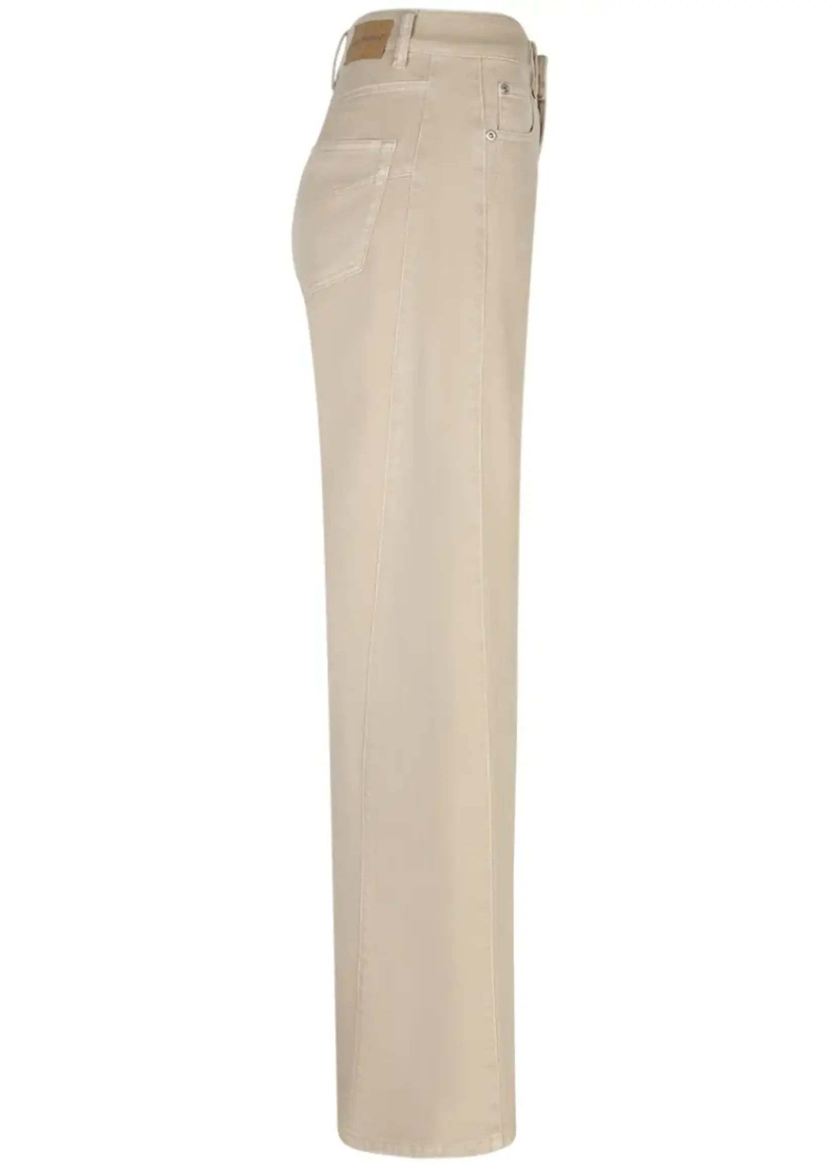 Red Button Broek Claudette Slanted Seams L31 - Pebble