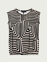 Elvira Top Betty - African Zebra