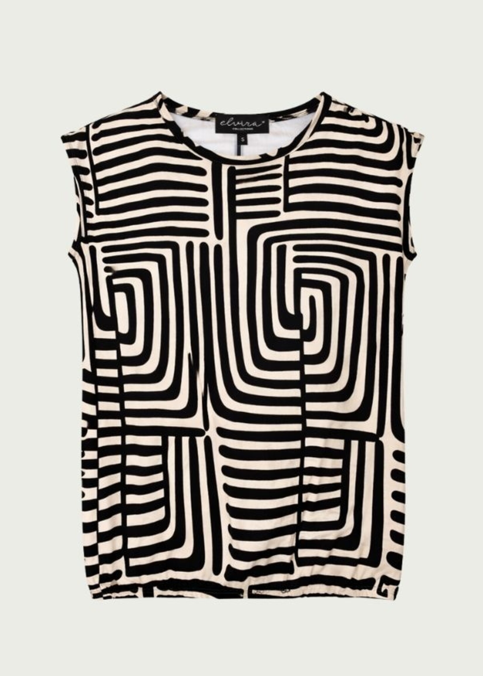Elvira Top Betty - African Zebra