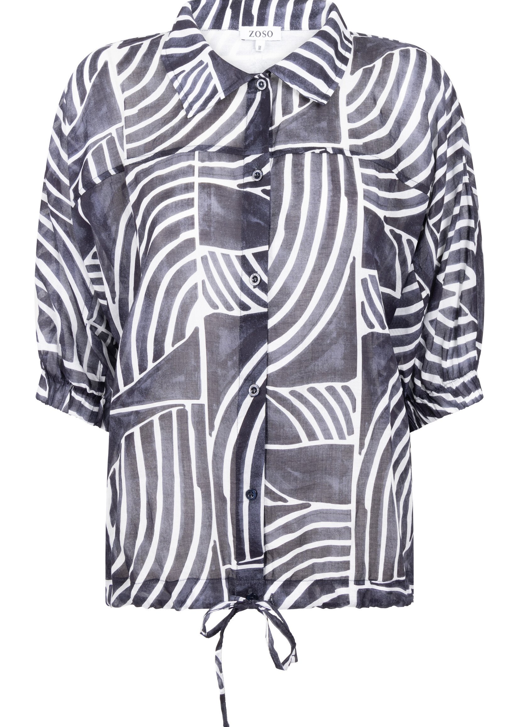 ZOSO Blouse Celine - Navy