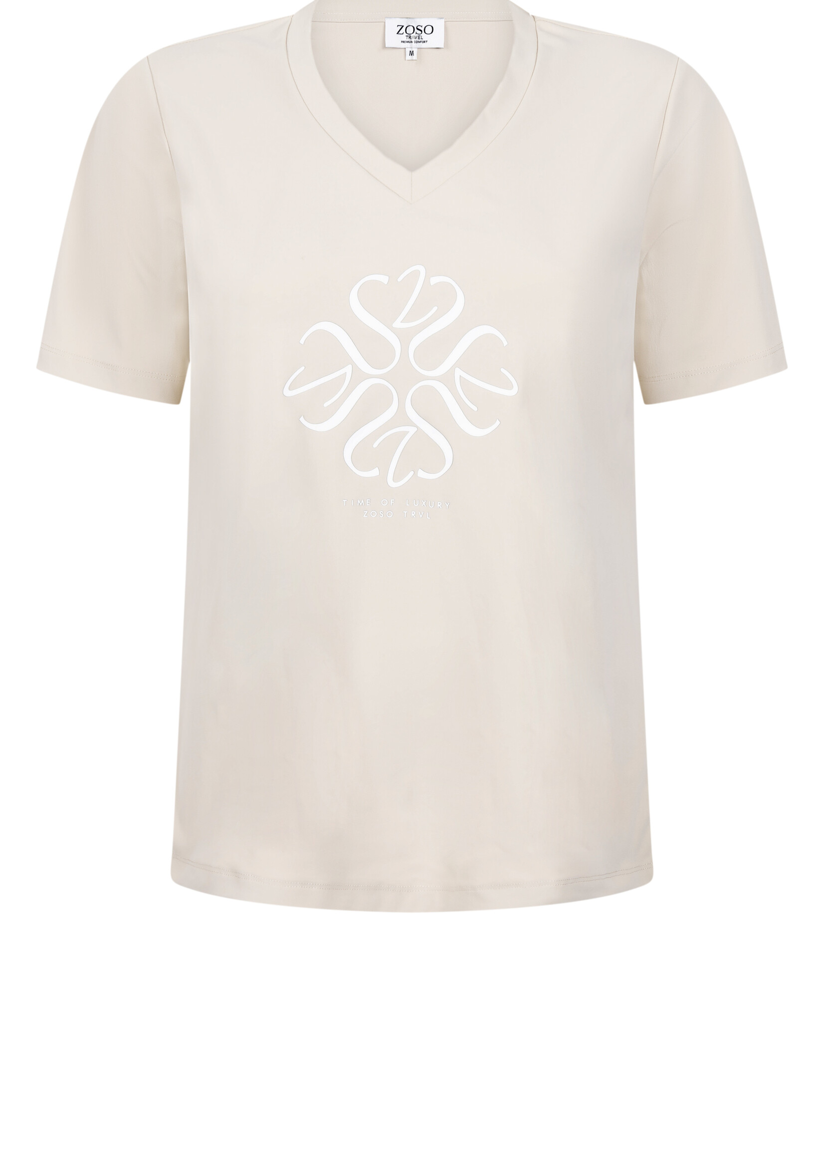 ZOSO T-shirt Travel Dion - Sand
