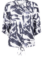 ZOSO Blouse Yvette Viscose - Navy