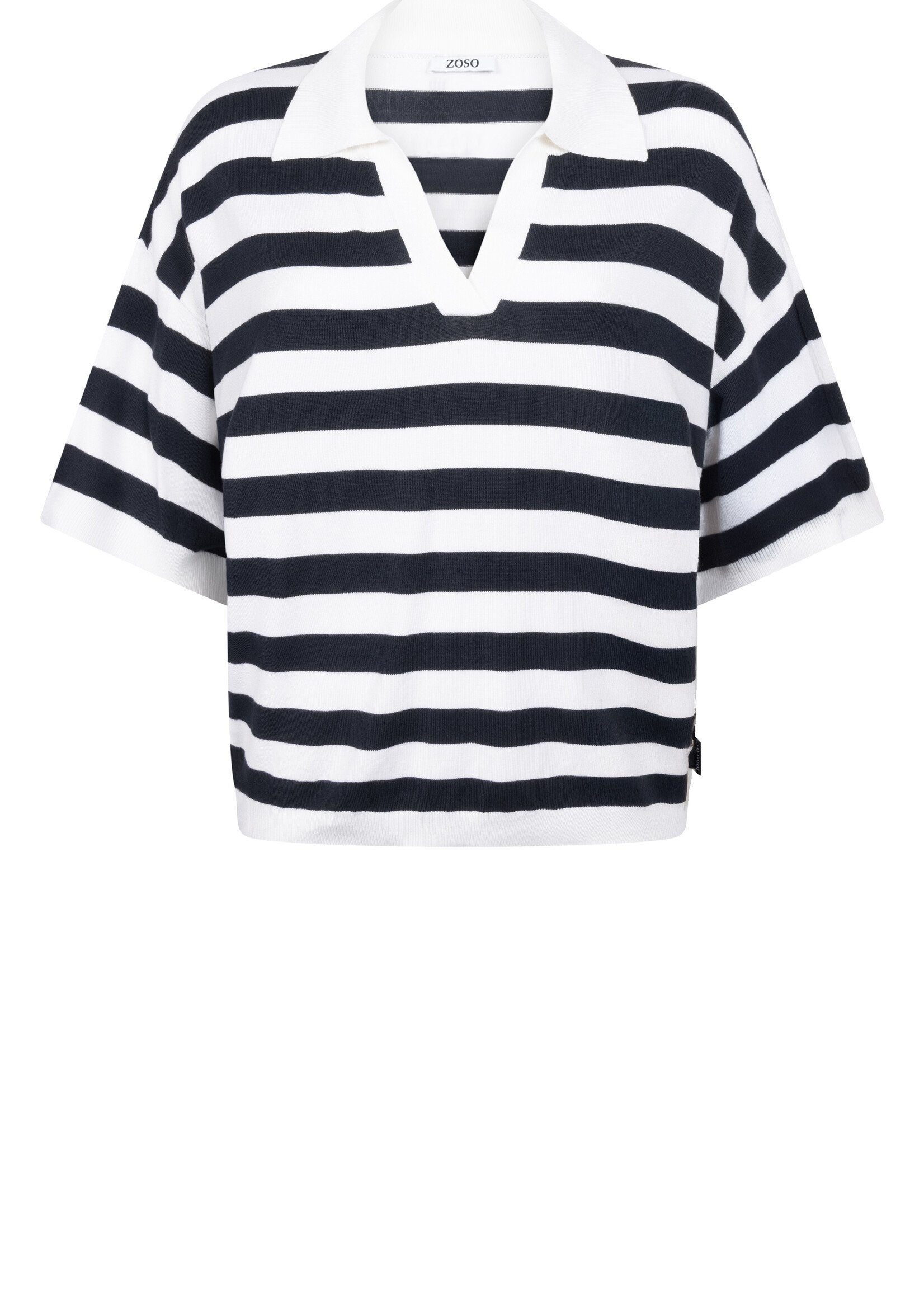 ZOSO Sweater Isa - White Navy