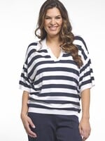 ZOSO Sweater Isa - White Navy