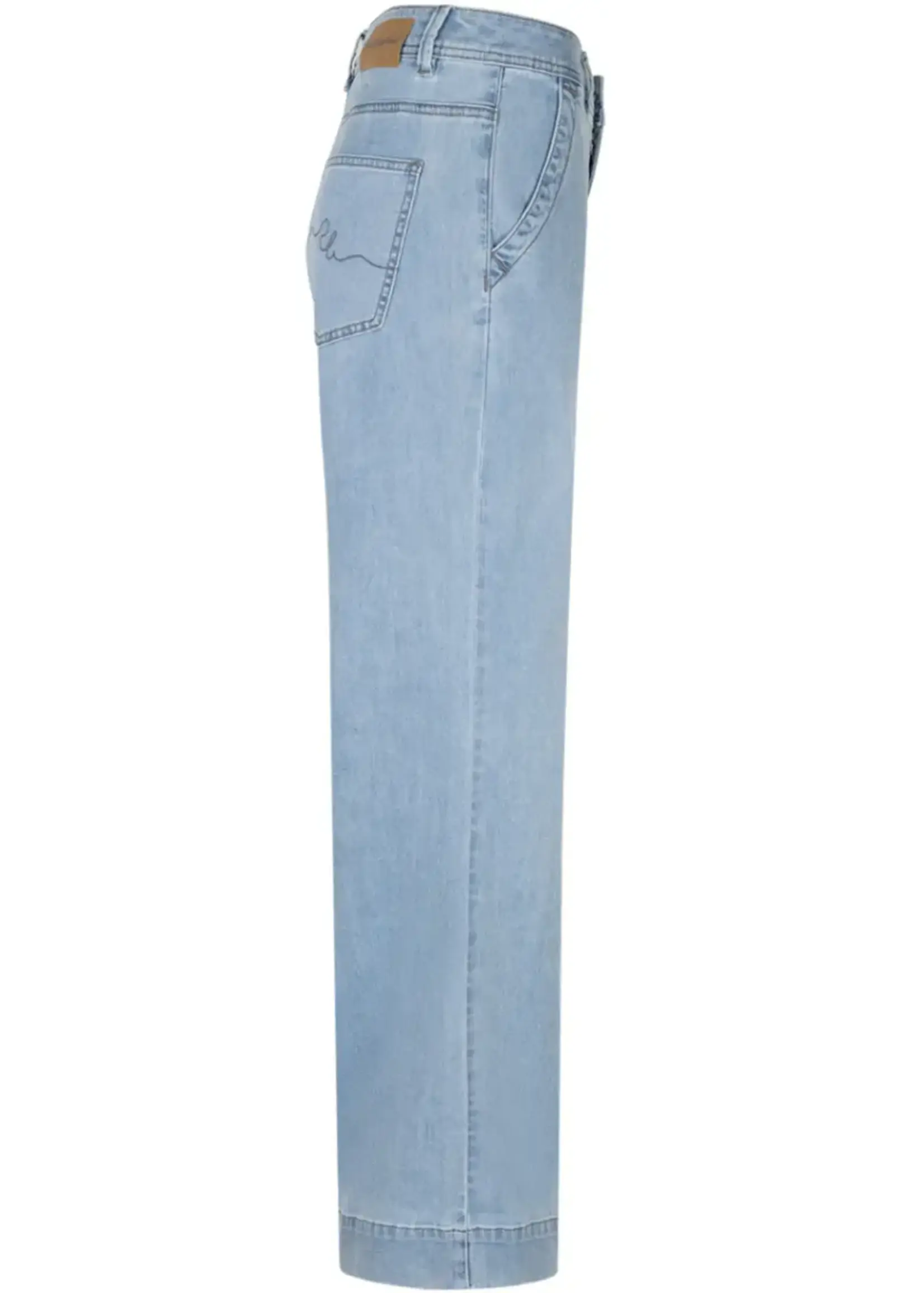 Red Button Jeans Colette Slanted Pockets - Light Stone Used