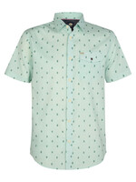 Petrol Industries Overhemd Short Sleeve - Cool Mint