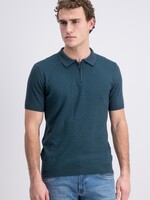 Gabbiano Polo Shortsleeve Knitwear - Green