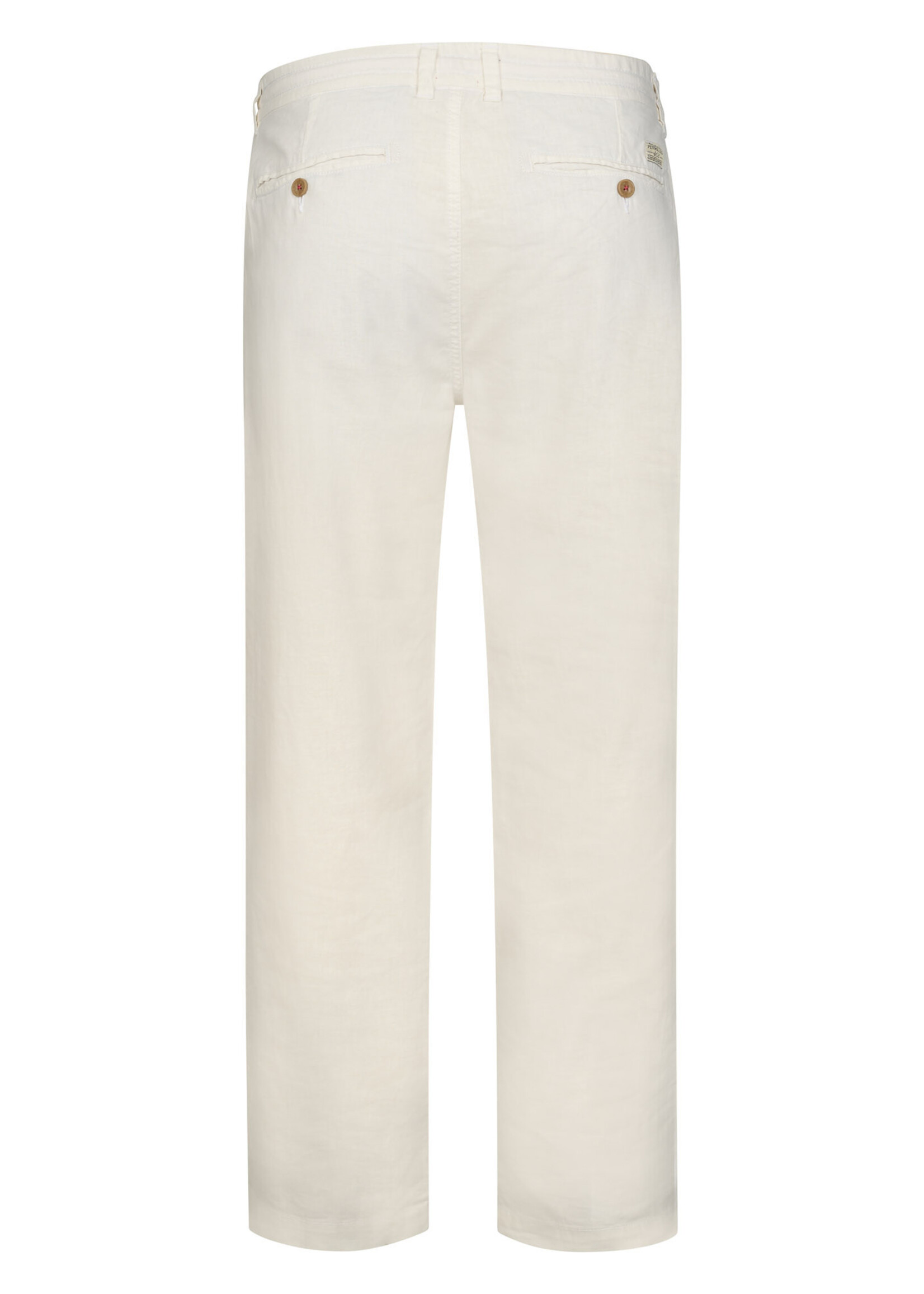 Petrol Industries Chino Linen Regular Fit - Bright White