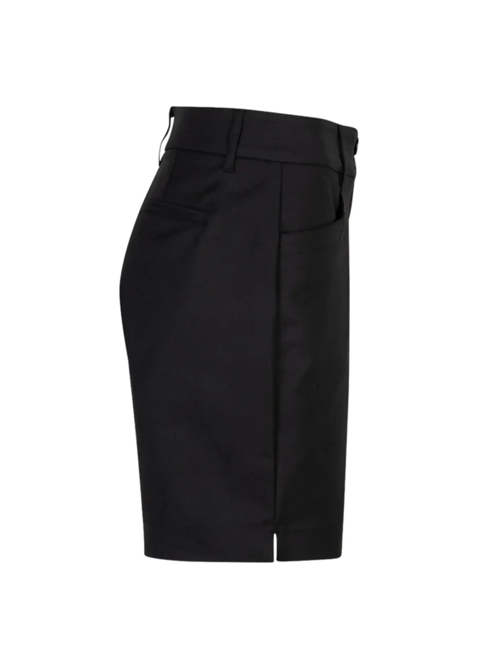 Red Button Short Ava L8 Regular Fit - Black