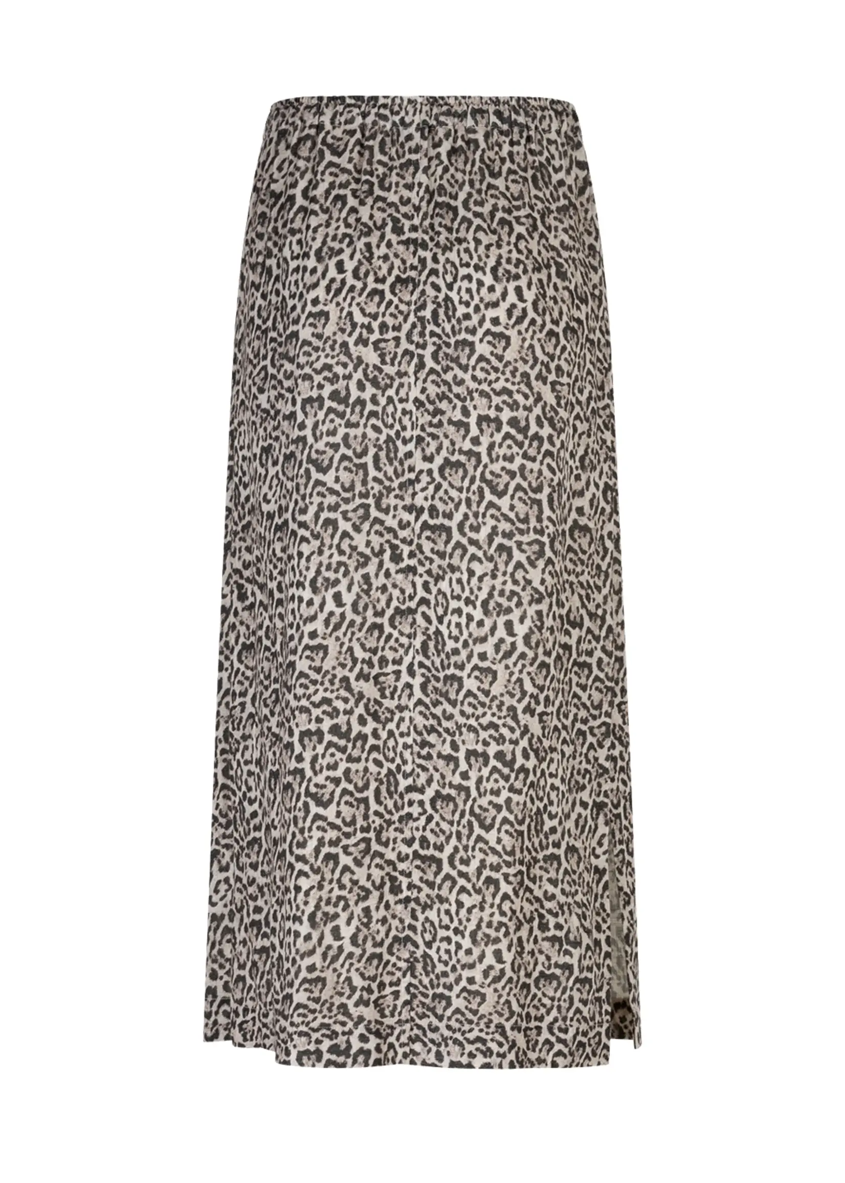 Red Button Rok Indie Linen Leopard - Pebble