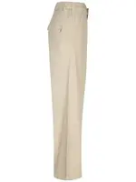 Red Button Broek Claudette Cotton Linen - Pebble