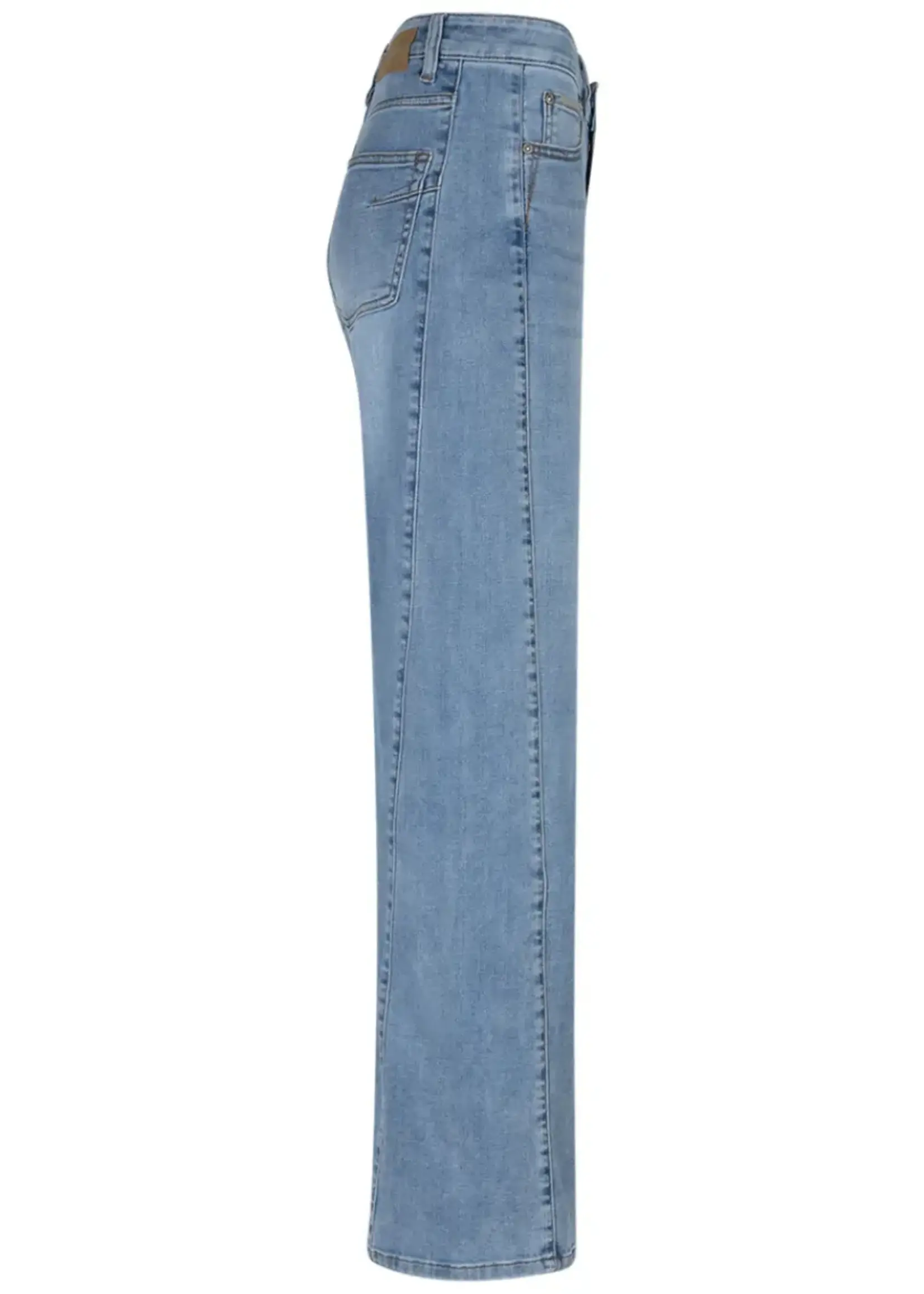 Red Button Jeans Claudette Slanted Seam - Lightblue