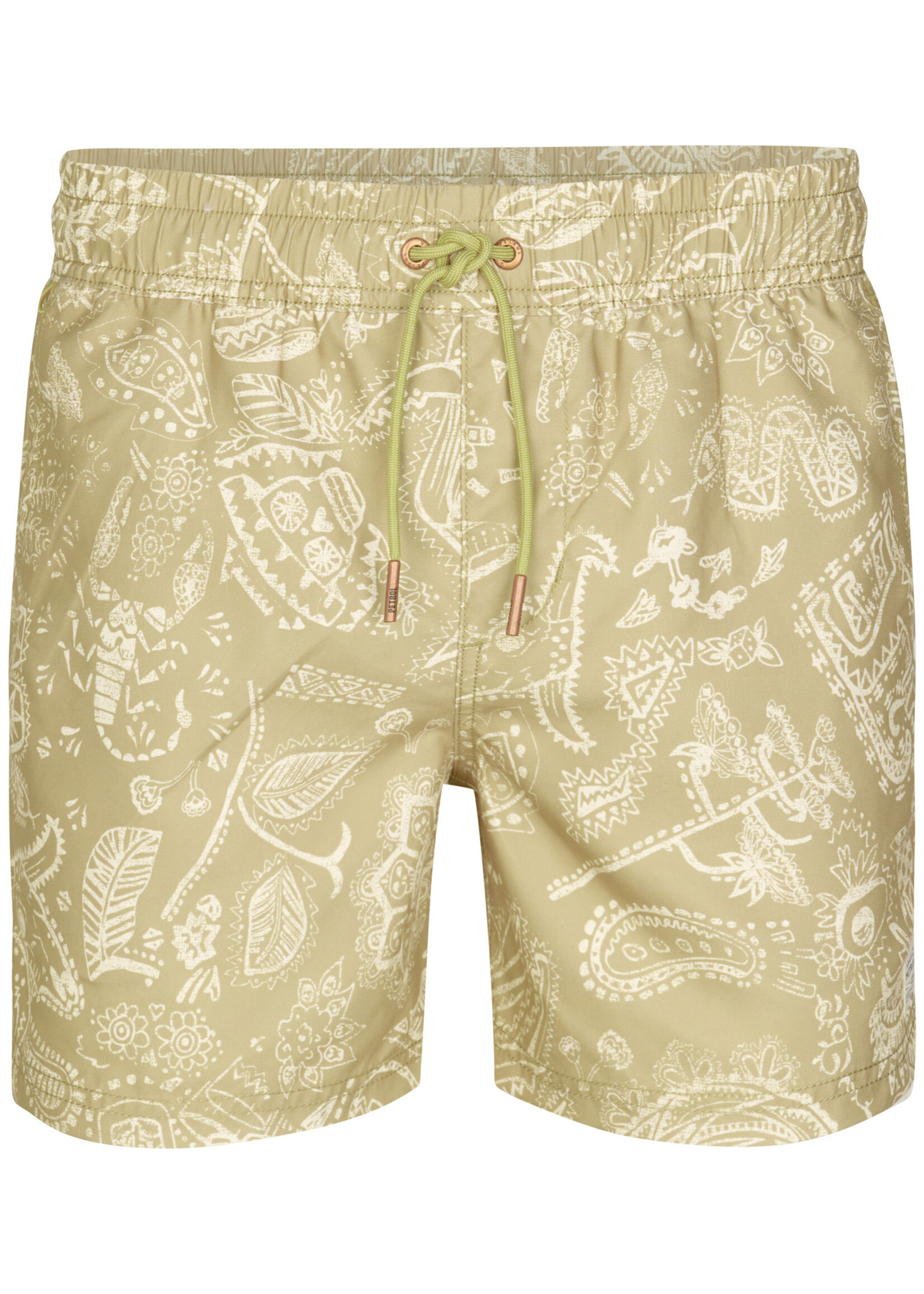 Petrol Industries Zwembroek Print - Light Tan