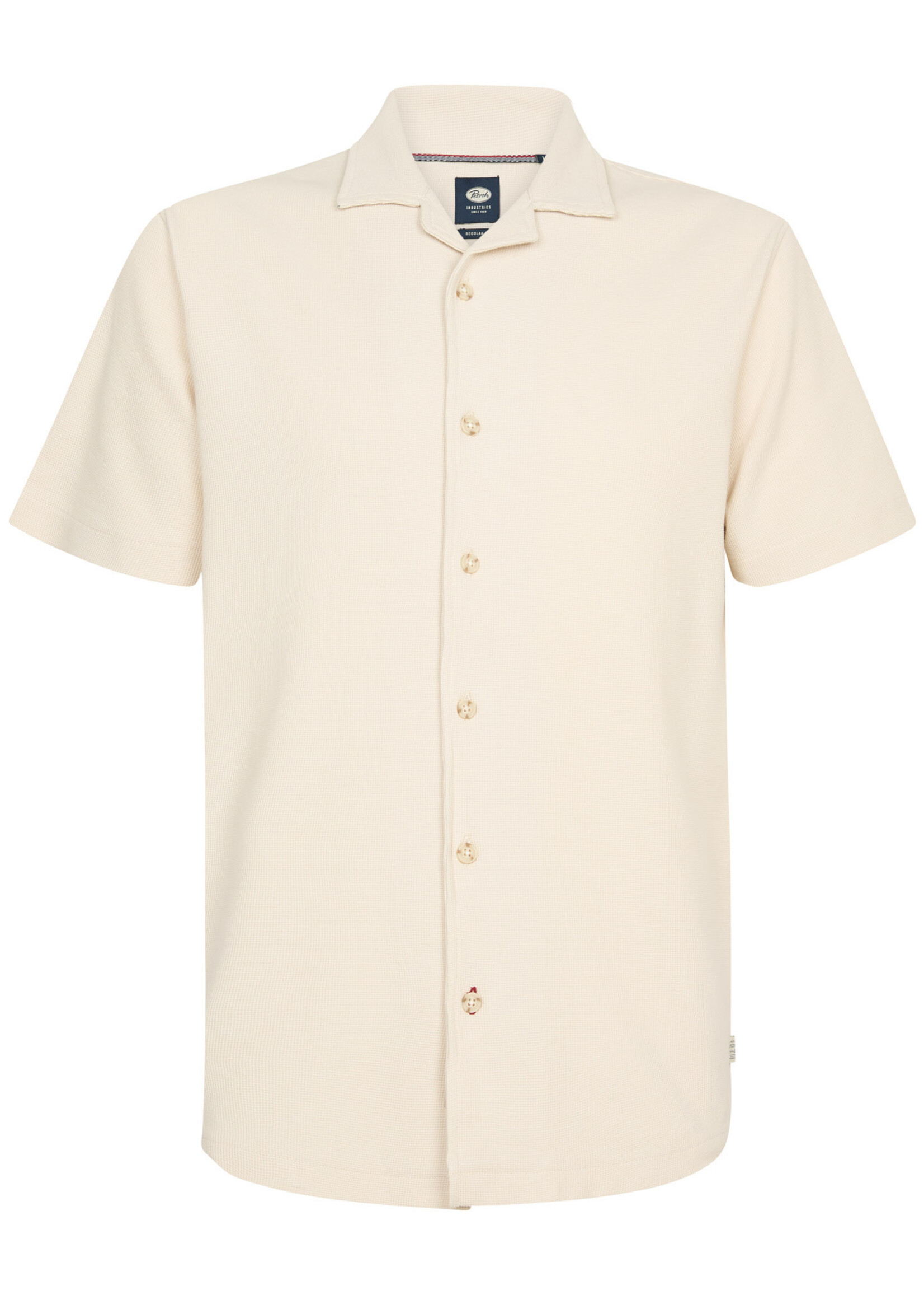 Petrol Industries Overhemd Korte Mouw Jersey - Seashell