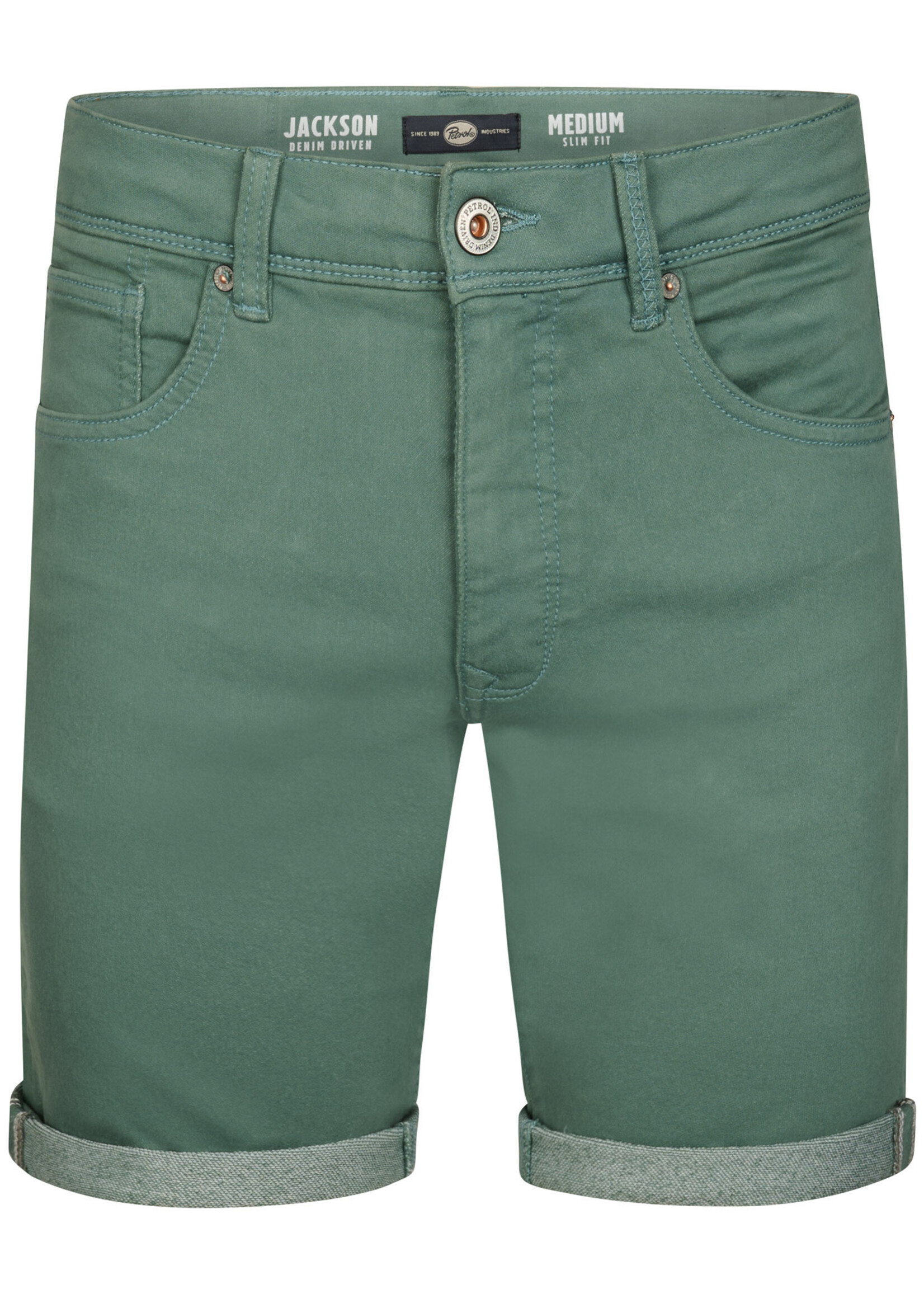 Petrol Industries Short Denim - Oil Green
