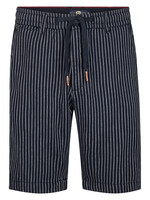 Petrol Industries Short Chino Stripe - Navy Blue