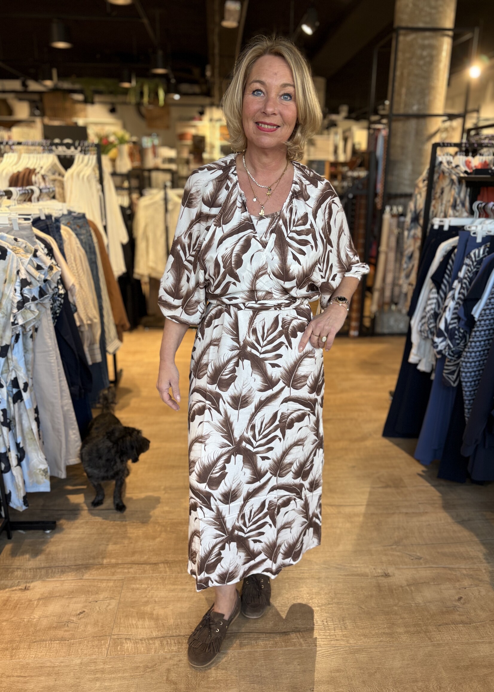 Sophia Perla Bolero Venna Print - Bruin