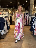 ZEZE Lange Jurk Flossie - Rose Violet