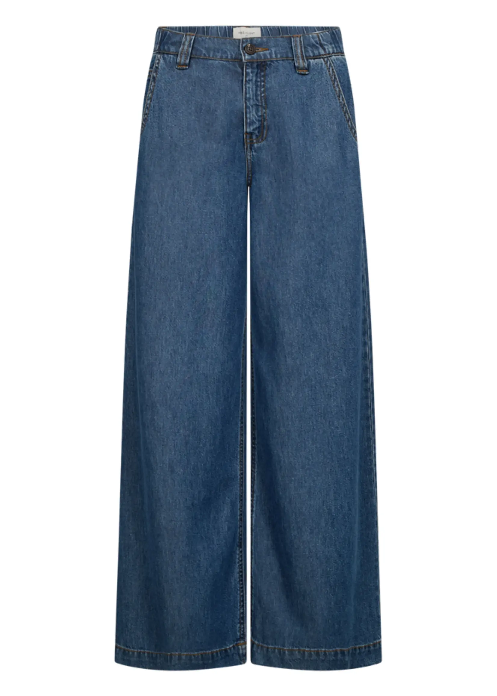 Freequent Pant Milo Regular Fit Wide Leg - Medium Deniim