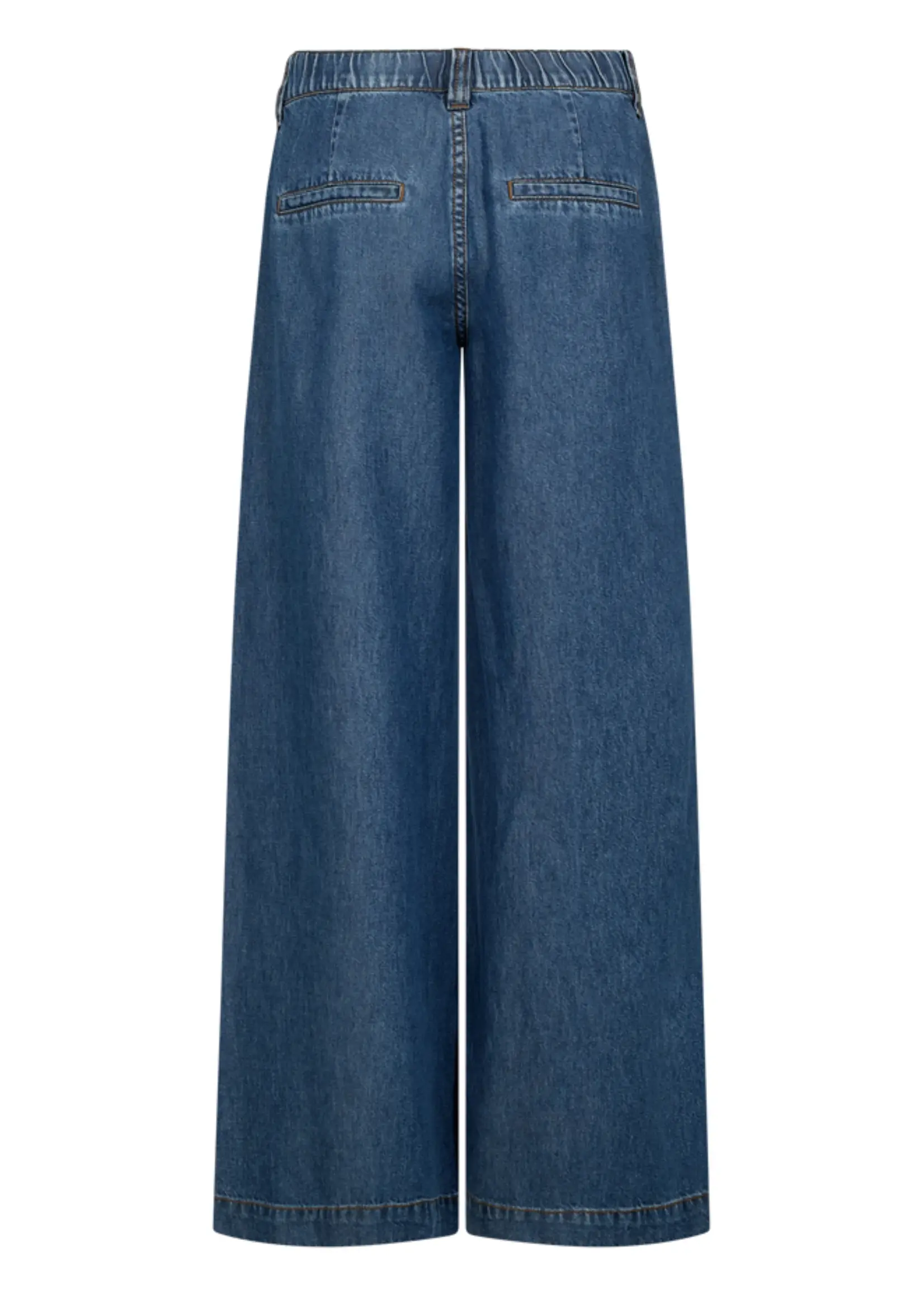 Freequent Pant Milo Regular Fit Wide Leg - Medium Deniim